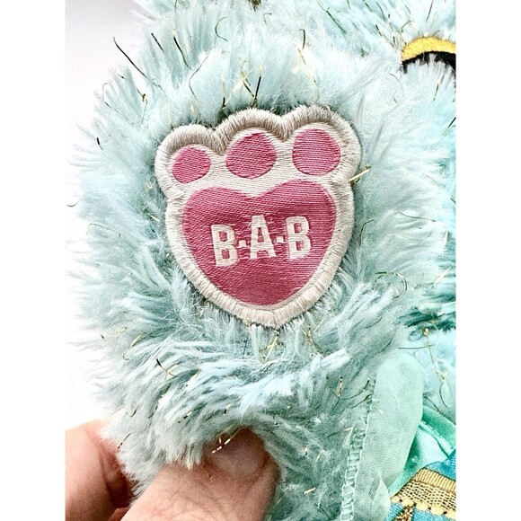 Build-A-Bear Disney Aladdin Princess Jasmine Bear 18” Teal Plush Gold Outfit BAB - Picture 7 of 11